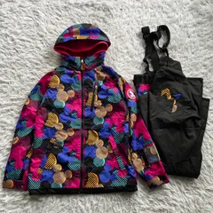 美品  イグリオ ディズニー スキーウェア スノーボードウェア 上下セット スノーウェア セットアップ L 3488