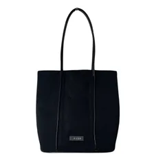 ZM1673 MOSCHINO モスキーノ トートバッグ ハンドバッグ ロゴ柄 ブラック