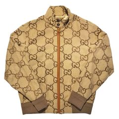 GUCCI フード付 ジップアップ ジャンボGG ブルゾン ジャージ - メルカリ