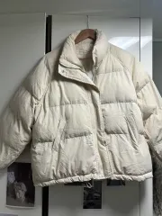アイボリー ダウン アウター