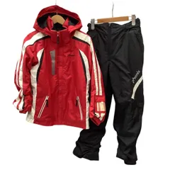 ♪♪PHENIX フェニックス キッズ 男の子 スキーウェア つなぎ 上下セット SIZE 160cm レッド×ホワイト