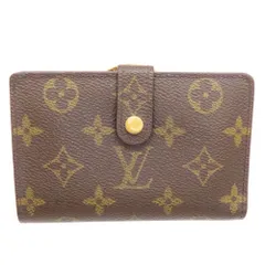 【中古】ルイヴィトン LOUIS VUITTON M61674 モノグラム ポルトフォイユ・ヴィエノワ 二つ折り財布 がま口 コンパクト レディース メンズ 廃盤 A2504301 【無料ギフトラッピング承ります】