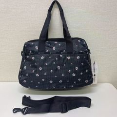 LeSportsac レスポートサック ボストン ショルダーバッグ ハート刺繍