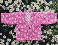 日本 HELLO KITTY ハローキティ ハンテン キッズ 120