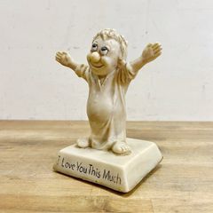 1970年代 ビンテージ メッセージドール 希少 デビル ピース 黒人