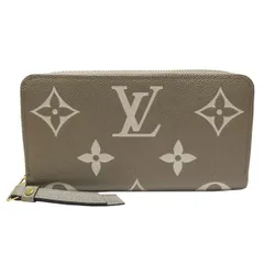 【新品同様】ルイ・ヴィトン　LOUIS VUITTON　モノグラムアンプラント　バイカラー　ジッピーウォレット　Ｍ６９７９４　トゥルトレール/クレーム