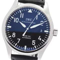 IWC マークXX20　純正ベルトコマ IWC Pilot's Watch Mark XX | Black Leather Strap | Black Dial