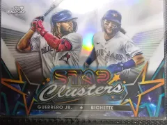 トロント・ブルージェイズ Guerrero Bichette スター・クラスター 野球カード