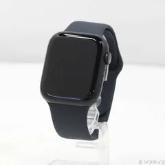 〔中古品〕 Apple Watch Series 8 GPS 45mm ミッドナイトアルミニウムケース ミッドナイトスポーツバンド【377】
