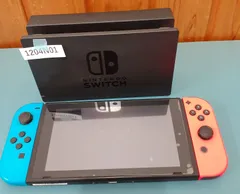 箱なし【1204N01】Nintendo Switch　本体　ネオンブルー / ネオンレッド