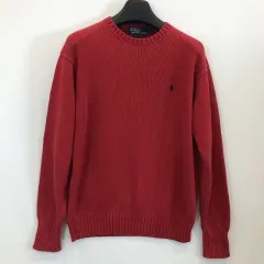 ポロラルフローレン 00s コットン ポニーニット 90-95