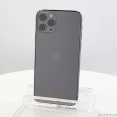 〔中古品〕 iPhone11 Pro 256GB スペースグレイ MWC72J／A SIMフリー【247】