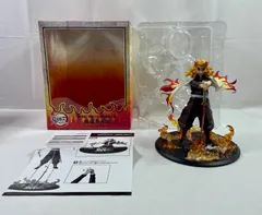 A2313・鬼滅の刃 煉獄 1/8 フィギュア アニプレックス 開封品 ※箱ダメージあり