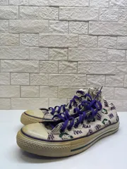 S00384|Converse｜Ivory｜コンバース｜アイボリー｜シューズ｜メンズ｜スニーカー｜ジョーカー｜プリント｜カジュアル｜Y2K｜90S｜古着｜大人気｜一点物｜ヴィンテージ｜フォロー割あり