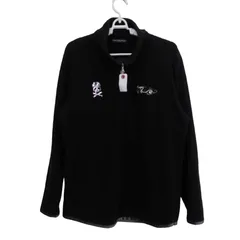 Dance With Dragon(ダンスウィズドラゴン) ハーフジップシャツ 黒 メンズ 3 D1-102101 ゴルフウェア 2512-0683 中古