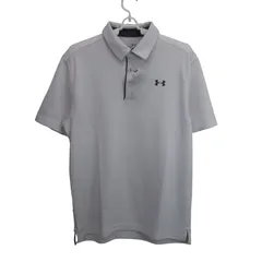 UNDER ARMOUR(アンダーアーマー) ポロシャツ 白 メンズ SM ゴルフウェア 2512-0623 中古
