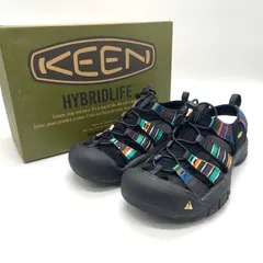 美品 KEEN キーン サンダル NEWPORT H2 ニューポート エイチツー マルチカラー ラヤ ブラック 速乾性 水陸両用 メンズ 26.5cm ブラック 黒 ポリエステル