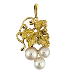 ミキモト　ネックレス　4P 925刻印 フラワー　ぶどう 2026年最新】ミキモト ネックレス ぶどうの人気アイテム - メルカリ