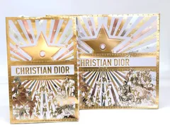 【DIOR】ディオール　ショッパー2枚組（中・小）　2025　ホリデーコレクション（P)