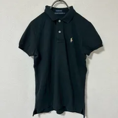 《美品》RALPH LAUREN ポロシャツ ブラック L カジュアル スポーツ