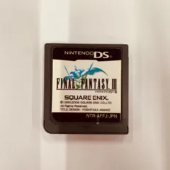 【414】ファイナルファンタジー　Ⅲ　DS　ソフト