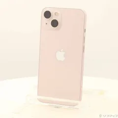 〔中古品〕 iPhone13 256GB ピンク MLNK3J／A SIMフリー【348】
