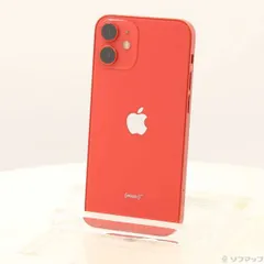 〔中古品〕 iPhone12 mini 64GB プロダクトレッド MGAE3J／A SIMフリー【344】