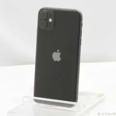 〔中古品〕 iPhone11 128GB ブラック MWM02J／A SIMフリー【295】