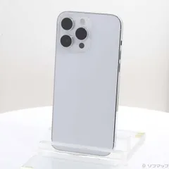 〔中古品〕 iPhone14 Pro Max 256GB シルバー MQ9C3J／A SIMフリー【344】