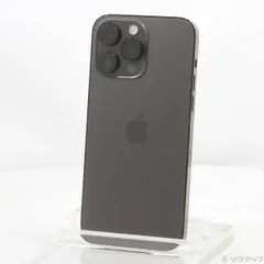 〔中古品〕 iPhone14 Pro Max 512GB スペースブラック MQ9F3J／A SIMフリー【349】