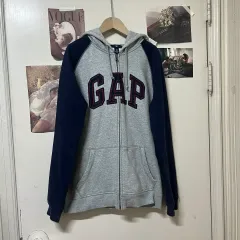 ナード ギャップ 起毛 ジップアップ