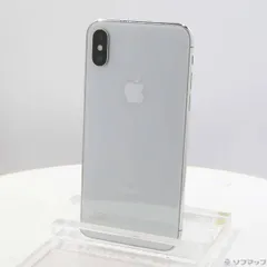 〔中古品〕 iPhoneX 256GB シルバー MQC22J／A SoftBank【344】