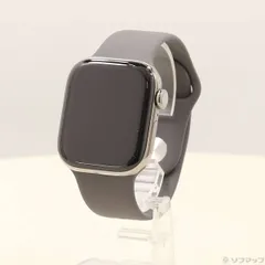 〔中古品〕 Apple Watch Series 10 GPS + Cellular 42mm ナチュラルチタニウムケース ストーングレイスポーツバンド【344】