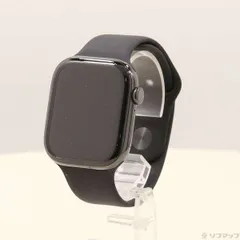 〔中古品〕 Apple Watch Series 10 GPS + Cellular 46mm スレートチタニウムケース ブラックスポーツバンド【344】