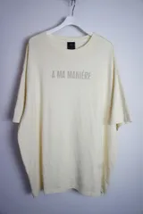 美品23SS NIKEナイキ DV7468-104 JORDAN BRAND M J AMM TEE COCONUT MILK ア マ マニエール ジョーダン Tシャツ 半袖カットソー 502O★2