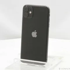 〔中古品〕 iPhone11 256GB ブラック MWM72J／A SIMフリー【344】