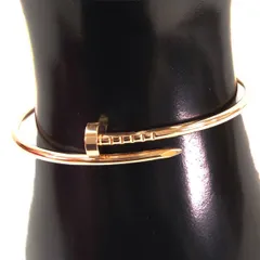 Cartier カルティエ ジュストアンクル ブレスレット #17 スモール ゴールド 管理番号：10696のサムネイル
