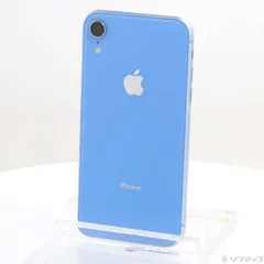 〔中古品〕 iPhoneXR 128GB ブルー MT0U2J／A SIMフリー【377】