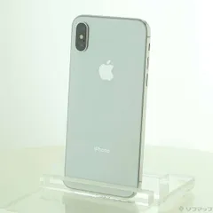 〔中古品〕 iPhoneX 256GB シルバー MQC22J／A SIMフリー【258】