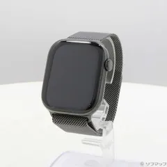 〔中古品〕 Apple Watch Series 10 GPS + Cellular 46mm スレートチタニウムケース スレートミラネーゼループ【348】