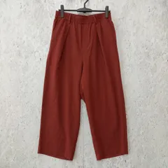 W.W.G フーズフーギャラリー ワイドパンツ イージーパンツ メンズ レッド Fサイズ 〇◇