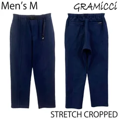 【USED／メンズM】GRAMICCI クライミング トラック パンツ クロップド ネイビー