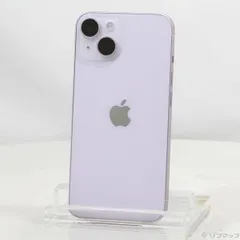 〔中古品〕 iPhone14 256GB パープル MPW93J／A SIMフリー【348】