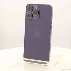 〔中古品〕 iPhone14 Pro Max 1TB ディープパープル MQ9N3J／A SIMフリー【262】