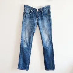 EDWIN エドウィン USED加工 デニム パンツ ジーンズ インディゴ エクスクルーシブ ヴィンテージ サイズM 422XVL