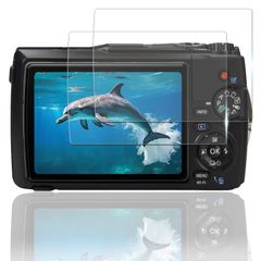 【新着商品】Nutmeg【2枚セット】対応 OM SYSTEM Tough TG-7 用の ガラスフィルム【日本旭硝子素材製】Olympus Tough TG-7 TG-6 TG-5 TG-4 フィルム OM SYSTEM Tough TG-7 用の 保護フィ