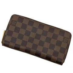 【中古】LOUIS VUITTON | ルイ・ヴィトン ジッピーウォレット ダミエ ラウンドファスナー長財布 N60046 ローズバレリーヌ ブラウン×ピンク【尾張小牧店】