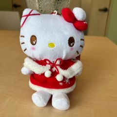 新品・タグ付き】ハローキティ クリスマス ぬいぐるみ マスコット