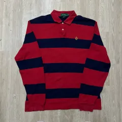 ポロ ローレン ラルフローレン ストライプ カラーTシャツ M/95