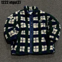 BELITA&BOYS チェック パータン フリース ジャケット ジュニア
